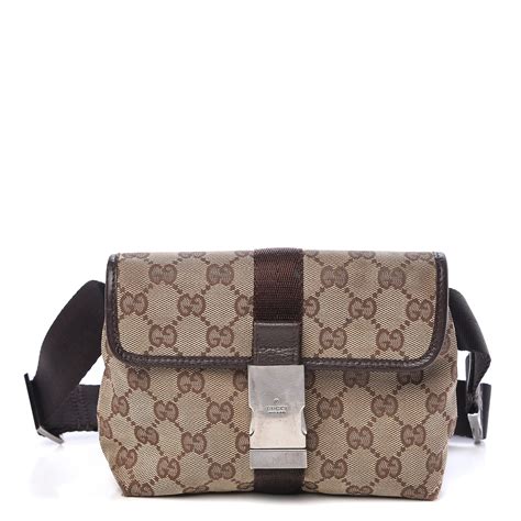 gucci dust bag brown|Gucci waist pouch bag.